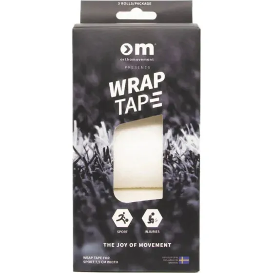 Ortho Movement Wrap Tape 7,5 cm - Pack de 3 - Blanc