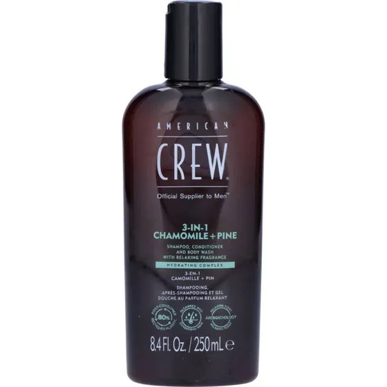 American Crew 3-en-1 Camomille + Pin 250 ml