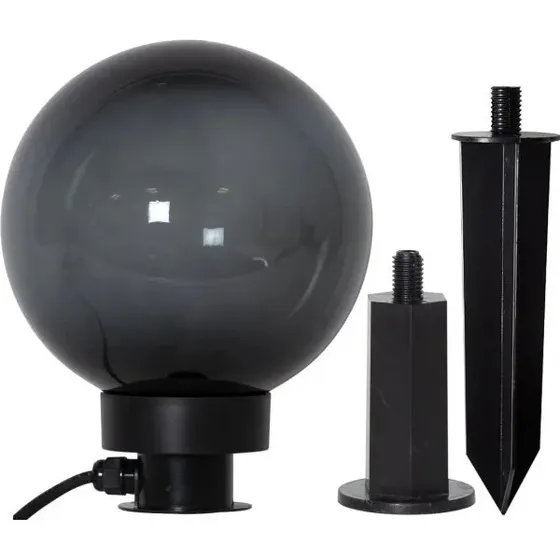 STAR TRADING Sphère décorative Orby noire, Ø 20-24 cm
