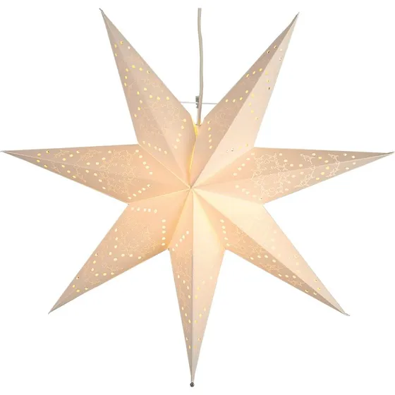Star Trading Étoile en papier Sensy à motif, suspension 54 cm