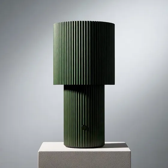 Herstal Belid Lampe à poser LED Iluma, Vert Olive