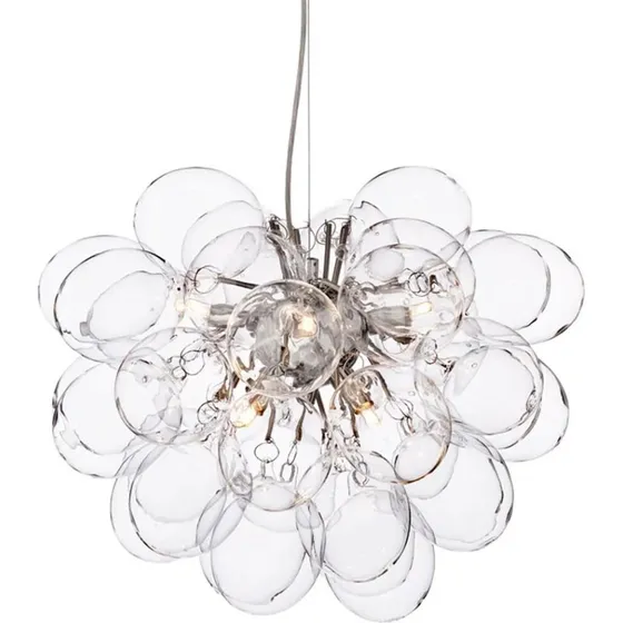 By Rydéns Suspension Gross en verre, 50 cm, claire