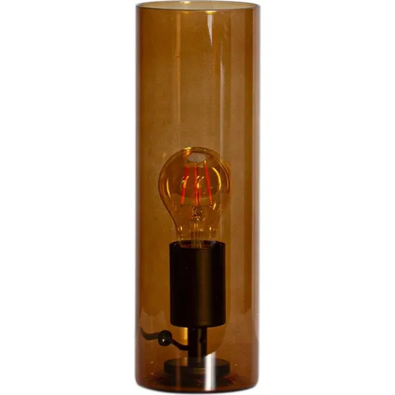 By Rydéns Lampe à poser Flake, Verre Cognac, 30 cm