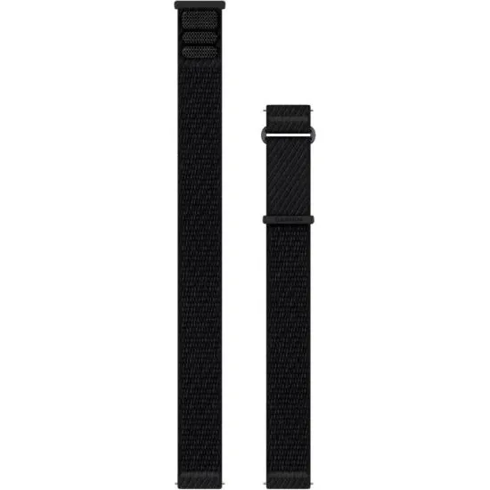 Garmin Bracelet Quick Release 20 mm ComfortFit Tissu Noir