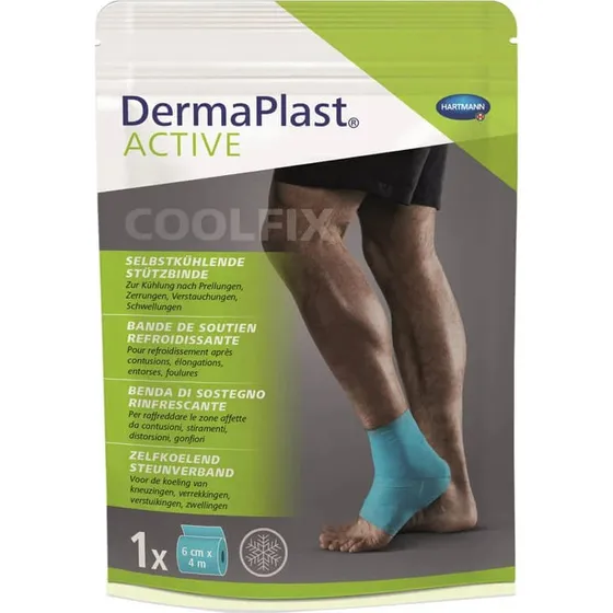 Hartmann CoolFix DermaPlast Active Bande Élastique de Soutien, 6cm x 4m