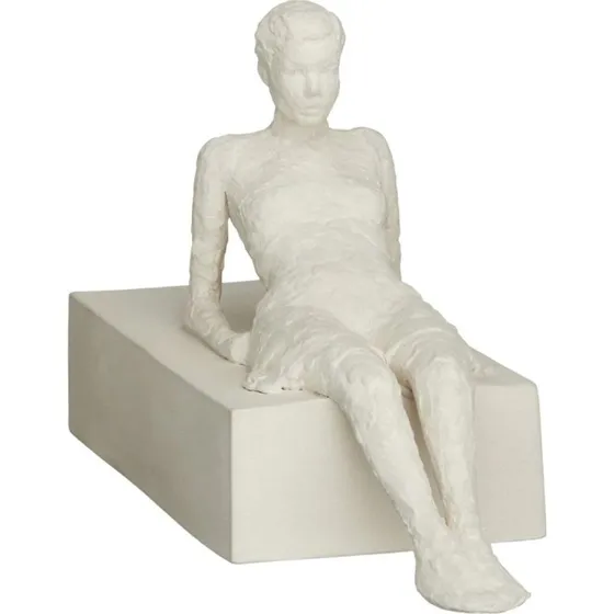 Khler The Attentive One 13 cm, figurine en grs blanc