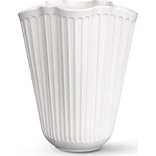 Khler HAMMERSHOI UNFOLD Vase 20,5 cm blanc grs