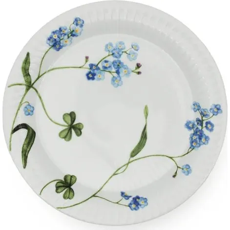 Kähler Hammershøi Summer - Assiette 22 cm, blanc, porcelaine