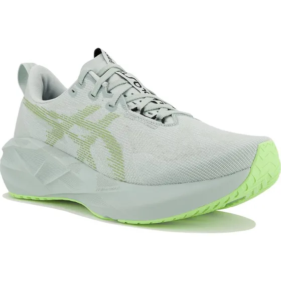 Asics Novablast 5 Homme - Cold Moss/Light Orange