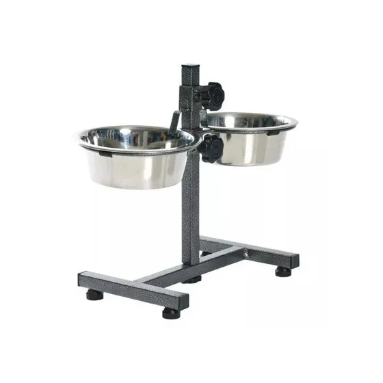 Trixie Bar Chien Rglable 2x0,75 L Inox