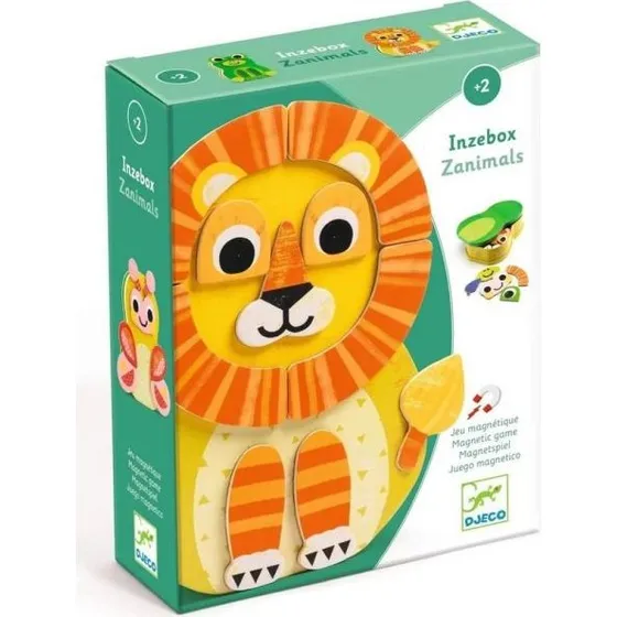 Djeco Inzebox Zanimals - Jeu magntique cratif