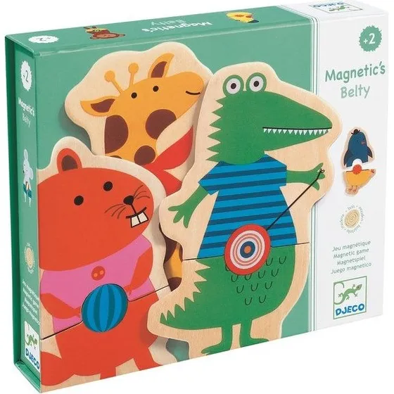 Djeco - Jeu Magntique Belty en Bois