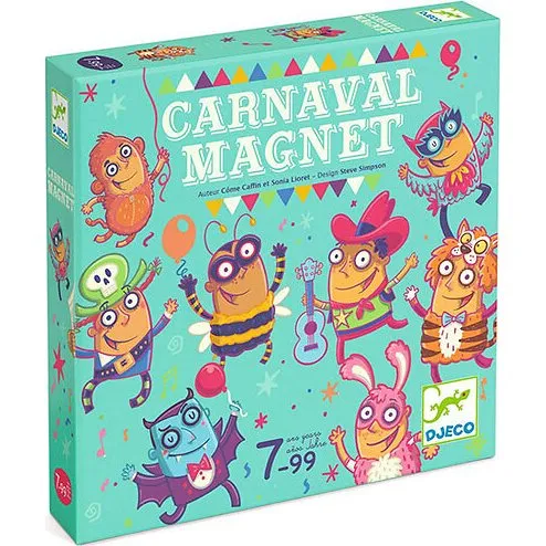 Djeco Carnaval Magnet - Jeu de dextrit  l'aveugle