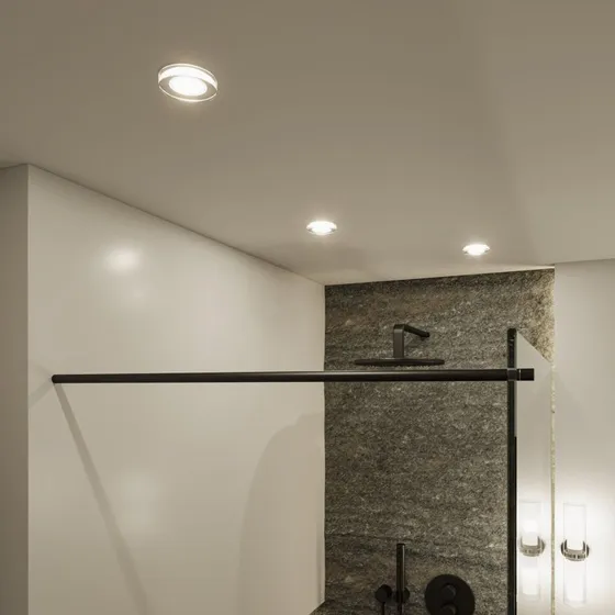 Paulmann Luena Plafonnier Encastré IP65 Blanc GU10