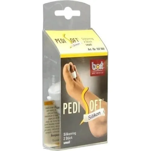 Bort PediSoft Anneau en Silicone Petit - Lot de 2 pièces