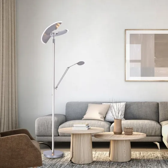 Lampadaire LED PURE Mutil avec bras de lecture et fonction CCT