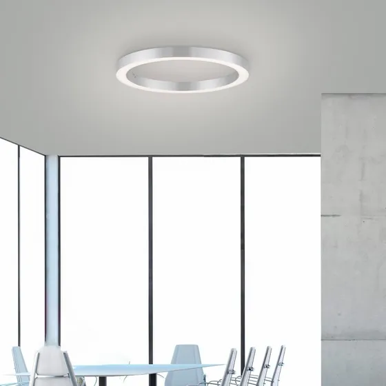 Paul Neuhaus Plafonnier LED PURE Lines Round, Diamant, Ø 50 cm