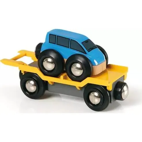 Brio - Wagon Transport de Voiture Avec Rampe