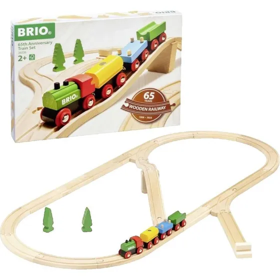 BRIO 65th Anniversary Train Set en bois