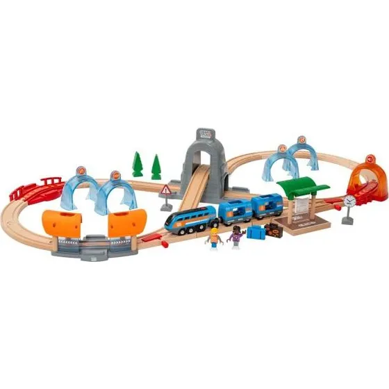 Brio SMART TECH SOUND Circuit de train interactif 37 pices