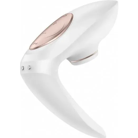 Satisfyer Pro 4 Couples - Vibrateur pour stimulation clitoridienne et point G