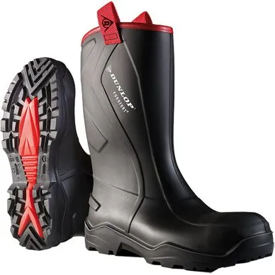 Dunlop Purofort+ Rugged Bottes S5 CI SRC Noir