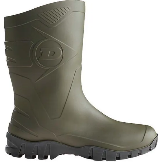 Dunlop Bottes en caoutchouc Dee 47 Vert/Noir