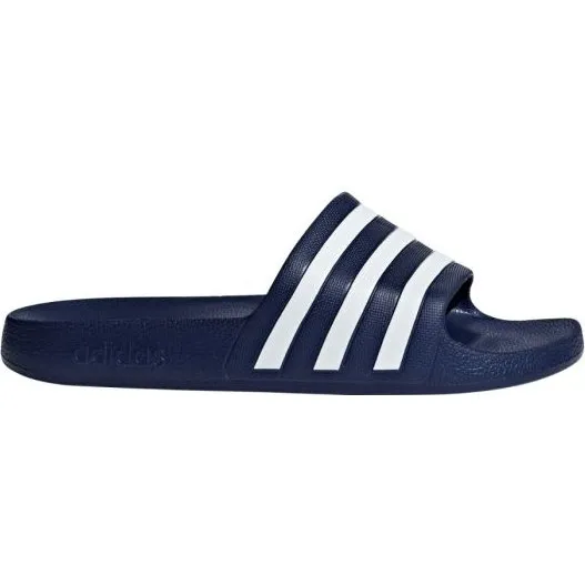 adidas Adilette Aqua Bleu Marine et Blanc - 39 1/3