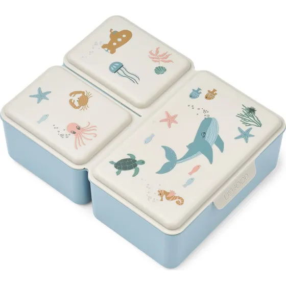 Driss Sea Creature Bote  lunch 3 compartiments