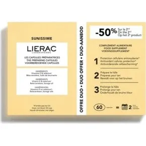 Lierac Sunissime DUPLO 2x30 Capsules de bronzage