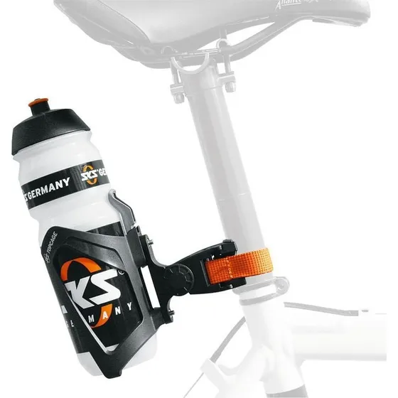 SKS Adaptateur Porte-Bidon à Dégagement Rapide Noir/Orange