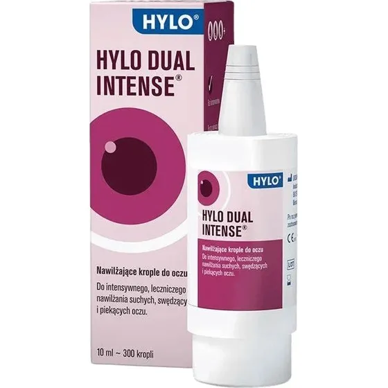 Hylo Dual Intense Gouttes Oculaires Hydratantes 10 ml