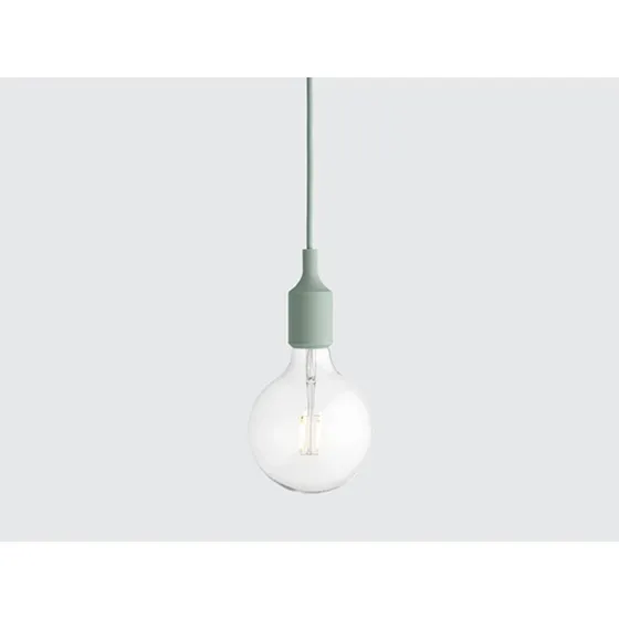 Suspension Muuto E27 Verte - Design Épuré