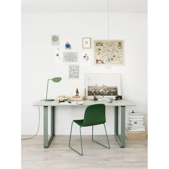 Muuto Leaf Lampe de Table Blanche - Design en Aluminium