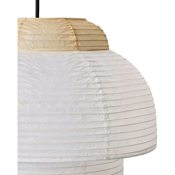 Made By Hand Papier Suspension Double Ø40 - Soft Yellow