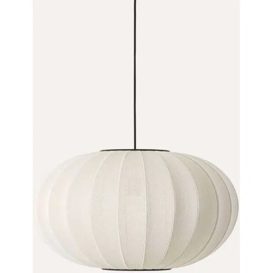 Made By Hand Knit-Wit 57 Suspension Ovale Pearl White