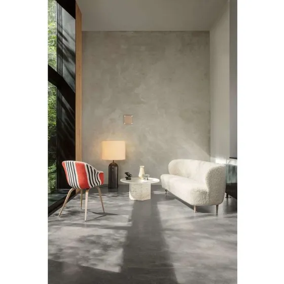 GUBI Lampadaire Gravity XL Noir et Blanc - Marbre