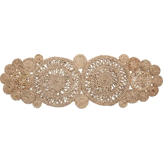 Bloomingville Chemin de table en jute Nature 40x115cm