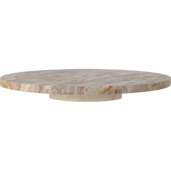 Bloomingville Plateau tournant Nuni Marbre brun Ø36 cm