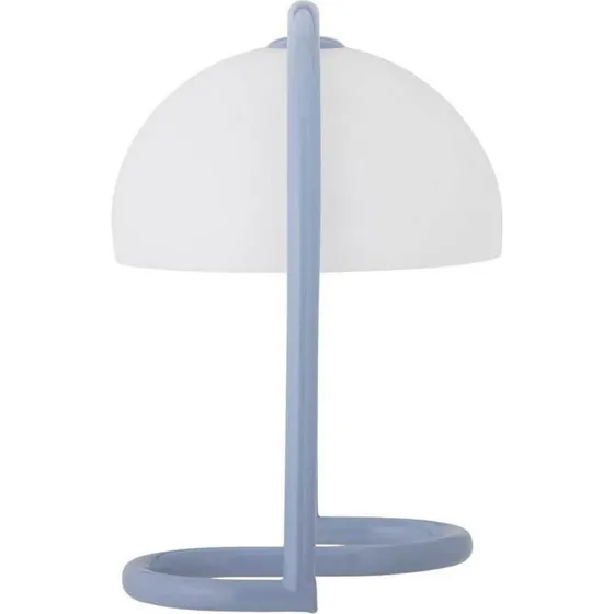 Bloomingville Lampe à poser Favour Blue - Bleu et Opale