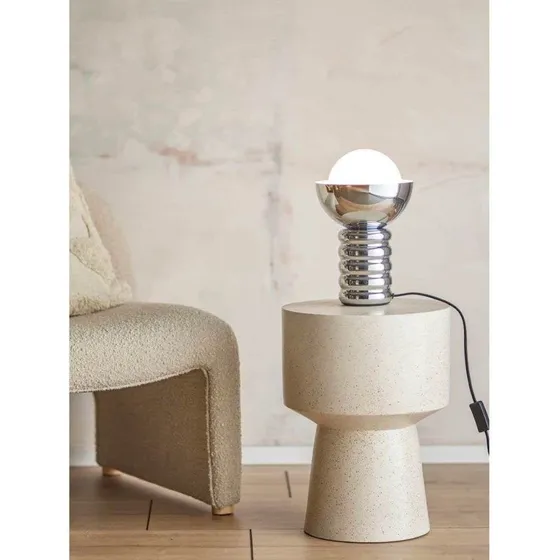 Bloomingville Lampe de Table Spike Silver - 32 cm