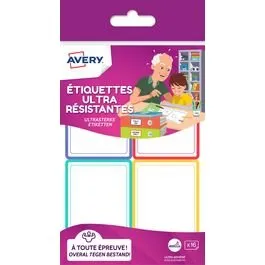 Avery Étiquettes Ultra-Résistantes 16 Pièces