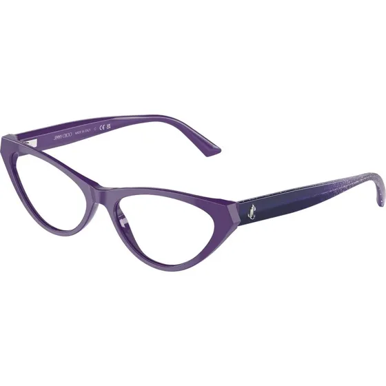 Jimmy Choo JC3005 Lunettes de vue Cat Eye en Acétate Violet