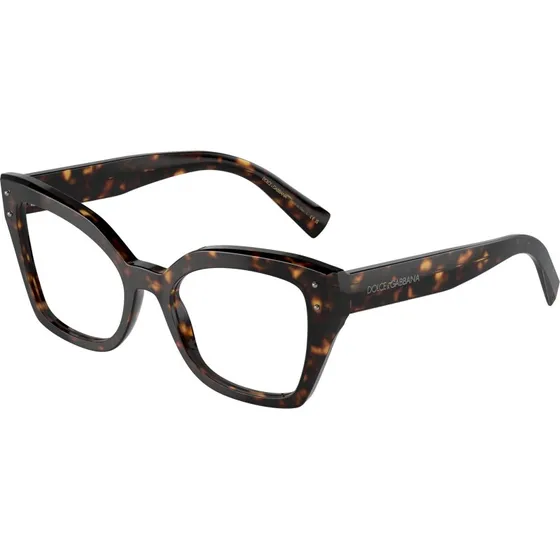 Dolce & Gabbana DG3386 502 Lunettes Optiques Papillon Écaillé