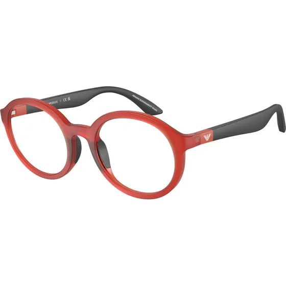 Emporio Armani Enfant EK3005 6128 - Montures Rondes Rouges