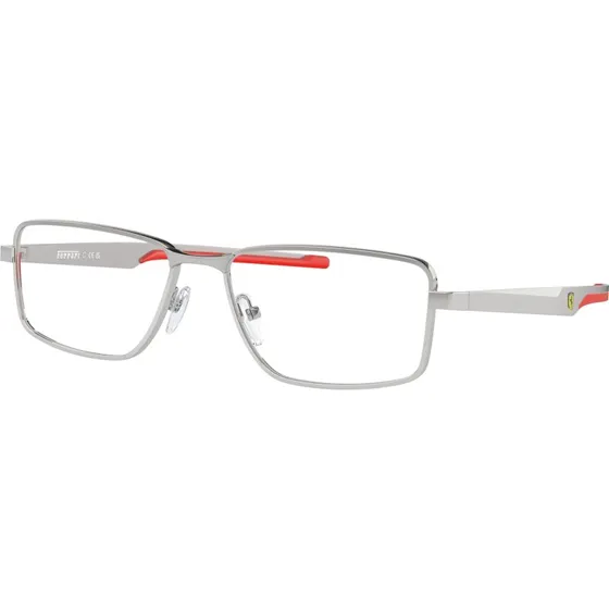 Ferrari Scuderia FZ7004 Homme - Lunettes Optiques Carrées Argent