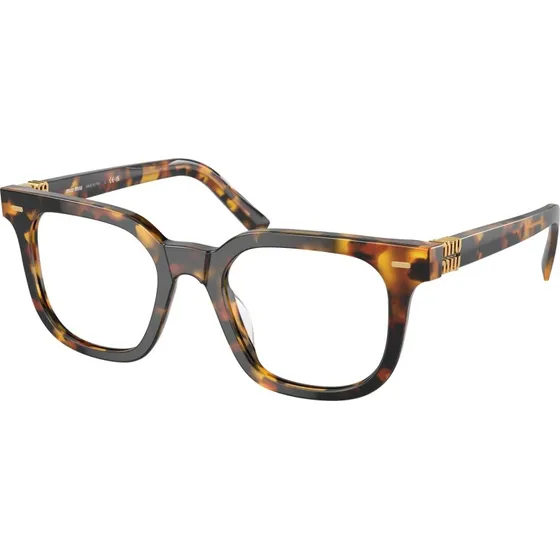 Miu Miu MU 06XV VAU1O1 - Montures Optiques Carrées en Acétate Écaille