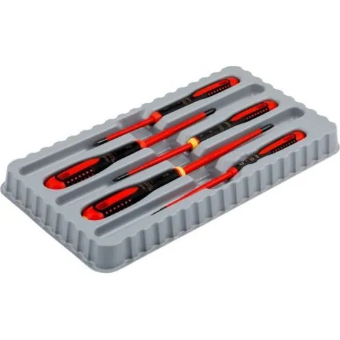 Bahco ERGO™ Slim VDE - 5 tournevis isolés