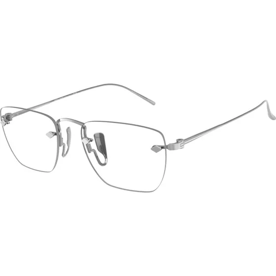 Giorgio Armani Homme AR5149T 3387 - Montures Optiques Titane Argent