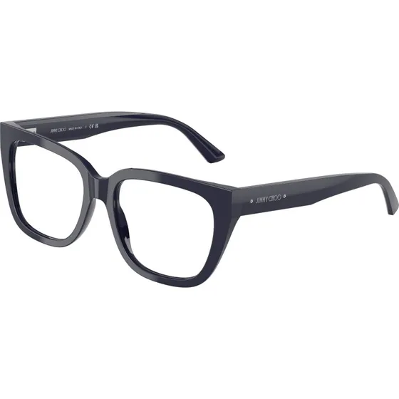 Jimmy Choo JC3019B Montures Optiques Carrées en Acétate Bleu